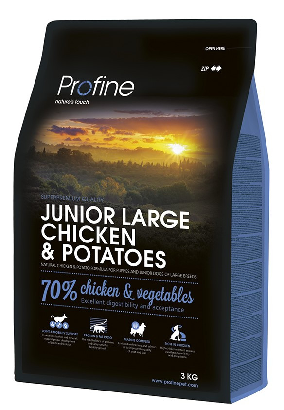 Profine hondenvoer Junior Large Chicken & Potatoes 3 kg